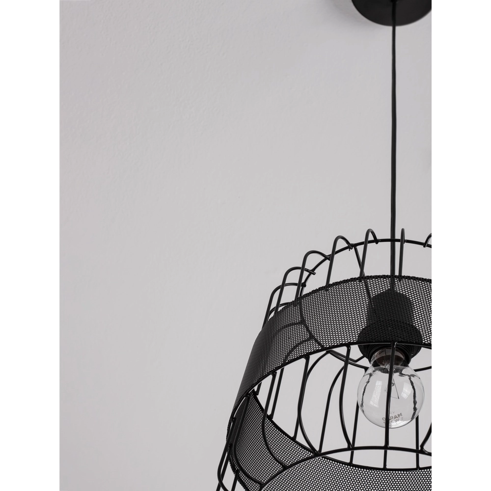 Design pendant lamp Ian black Lyora 5212017436214