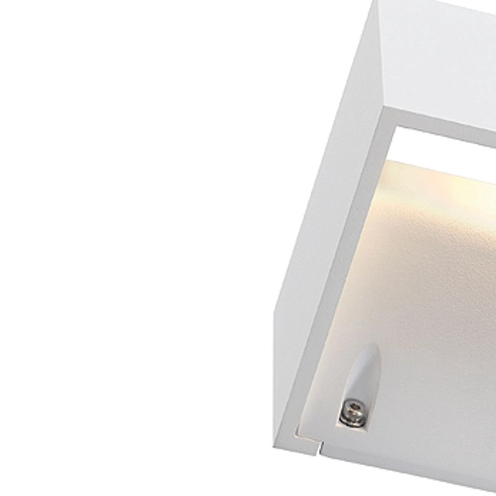 LED outdoor lamp Logs Wall Up - Down white SLV 4024163131339