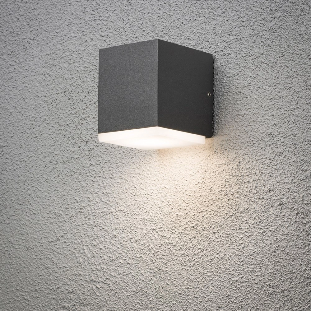 Wall spotlight Monza Down anthracite KonstSmide 7318307990379