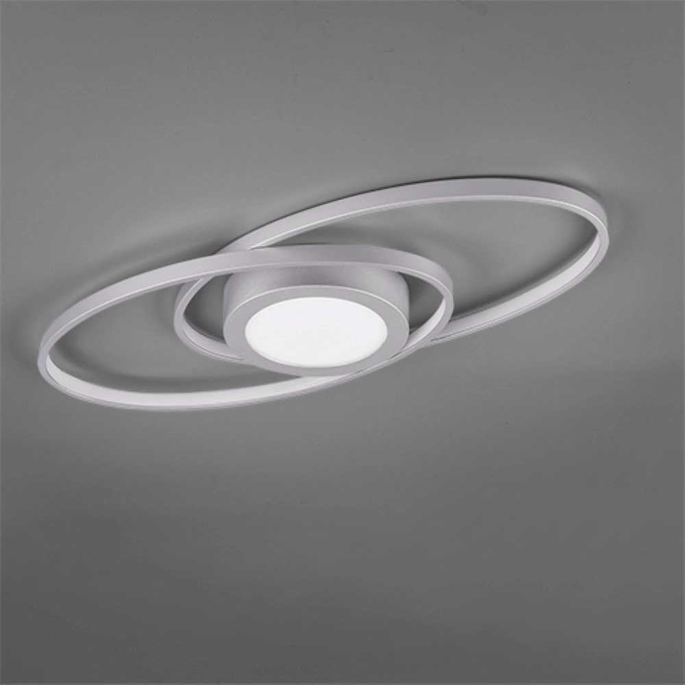 Modern ceiling lamp Galaxy gray Trio 4017807446227