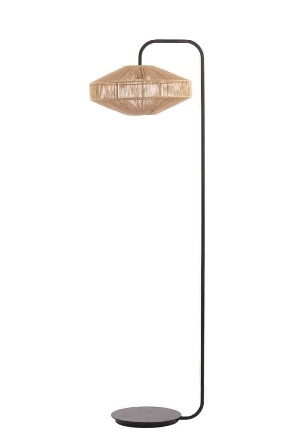 Rattan floor lamp Lyra Ø 43cm Light & Living 8717807681586