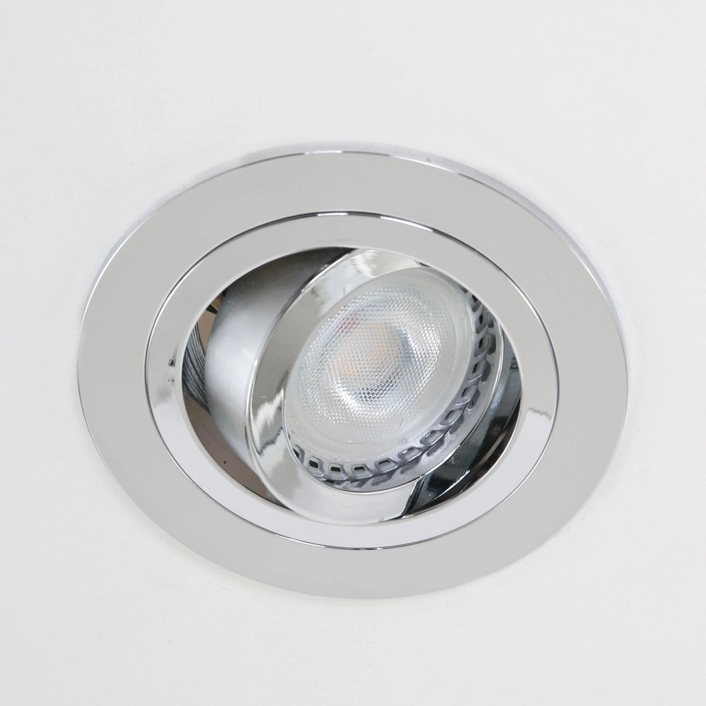 Recessed spotlight Round 10cm metallic grey Steinhauer 8712746113532
