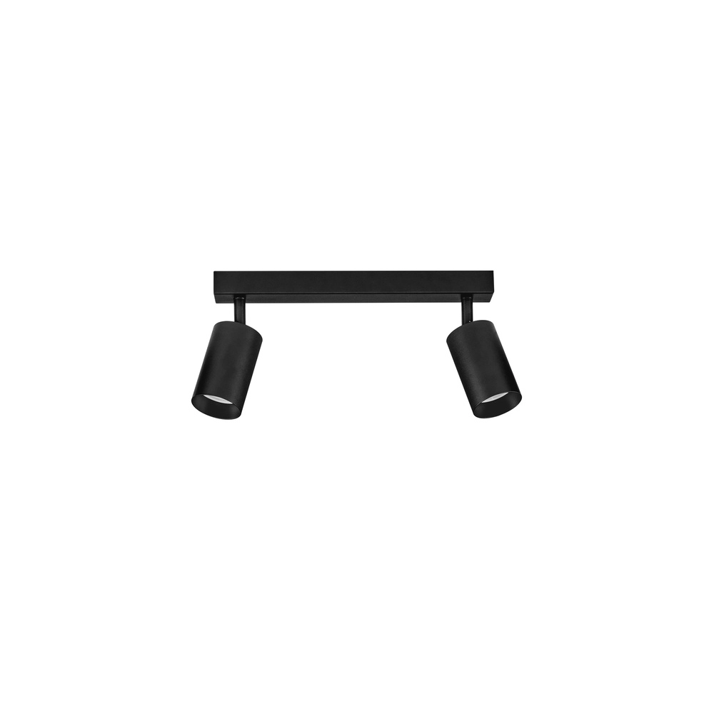 Ceiling spotlight Reig 2-light black Lyora 5212017477934