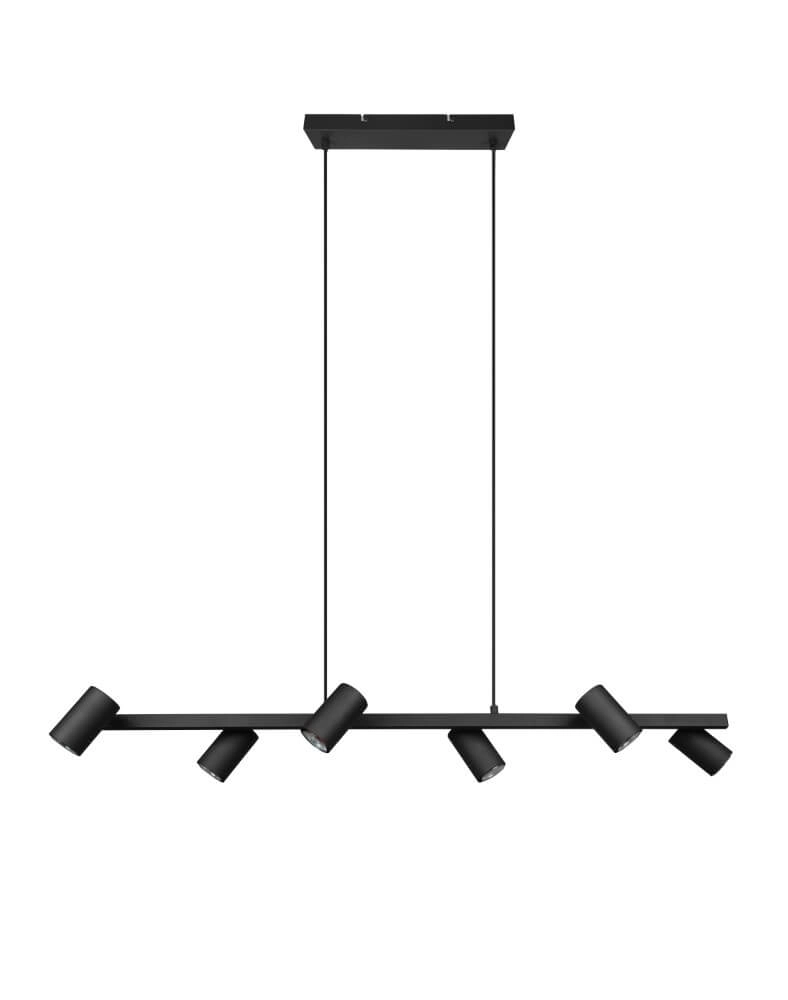 Black hanging lamp Marley Trio 4017807523652