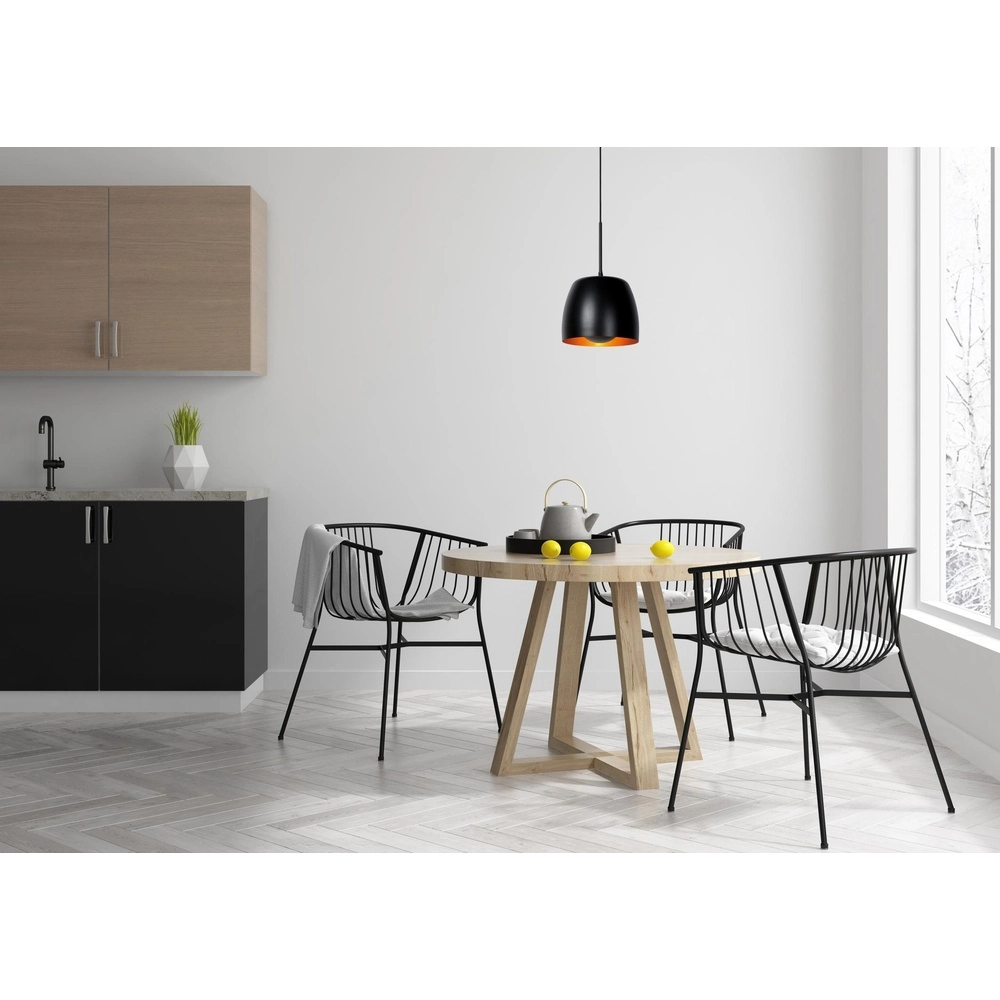 Pendant lamp Nolan Ø 24cm black Lucide 5411212302878