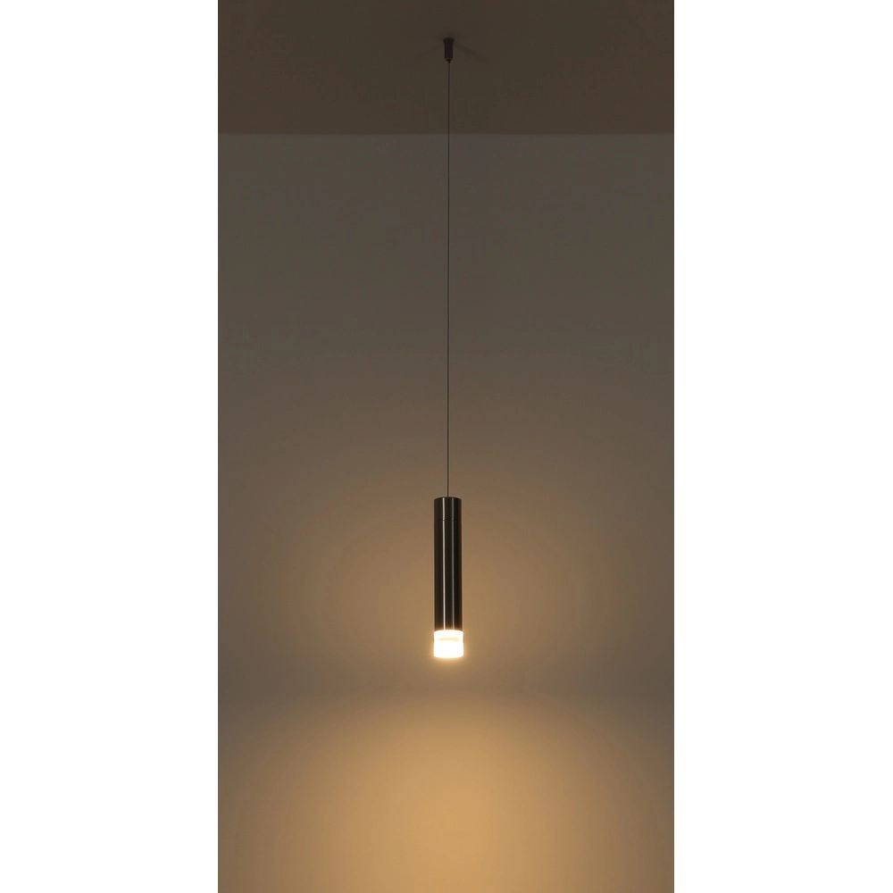 Sleek pendant lamp Pelo nickel Globo 9007371575824