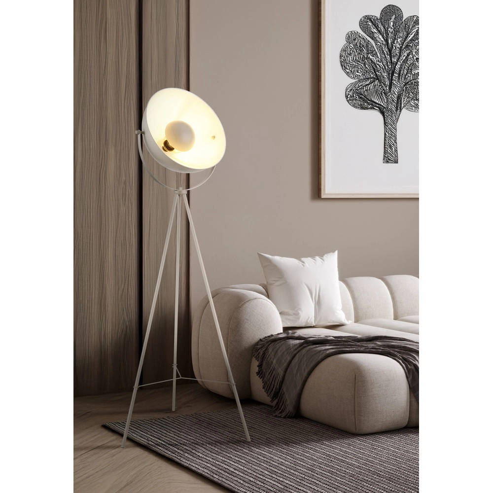 Tripod floor lamp Timo sand brown Globo 9007371459544