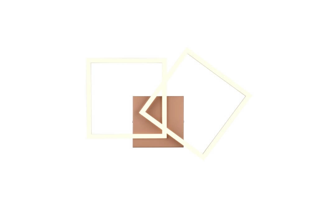 Designer ceiling lamp Trail brown Trio 4017807578973