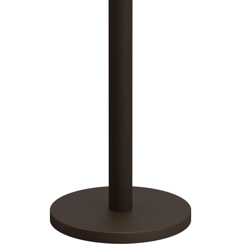Floor lamp Lisbourg Cocoa with off white cap Masterlight