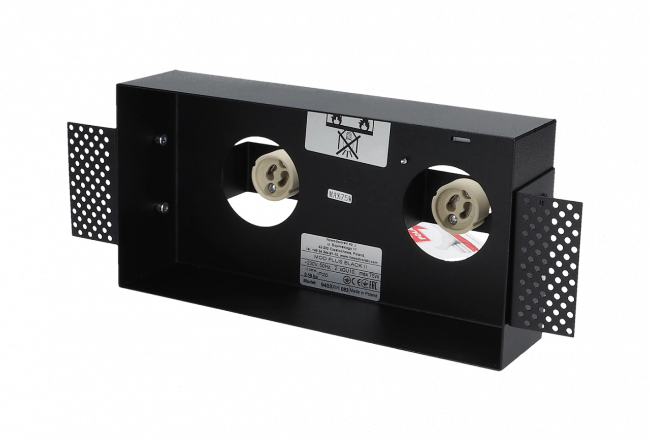 Trimless recessed spot Mod 2x ES111 Lyora 5903139940399