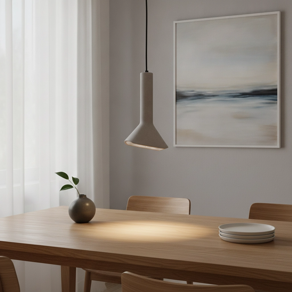 Unique pendant lamp Dylan grey Ø 19.5cm