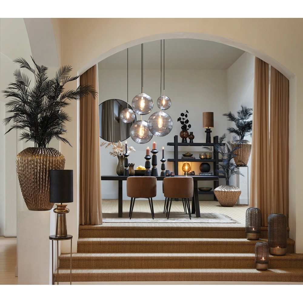 Pendant lamp Magdala Ø 30cm smoke Light & Living 8717807636265