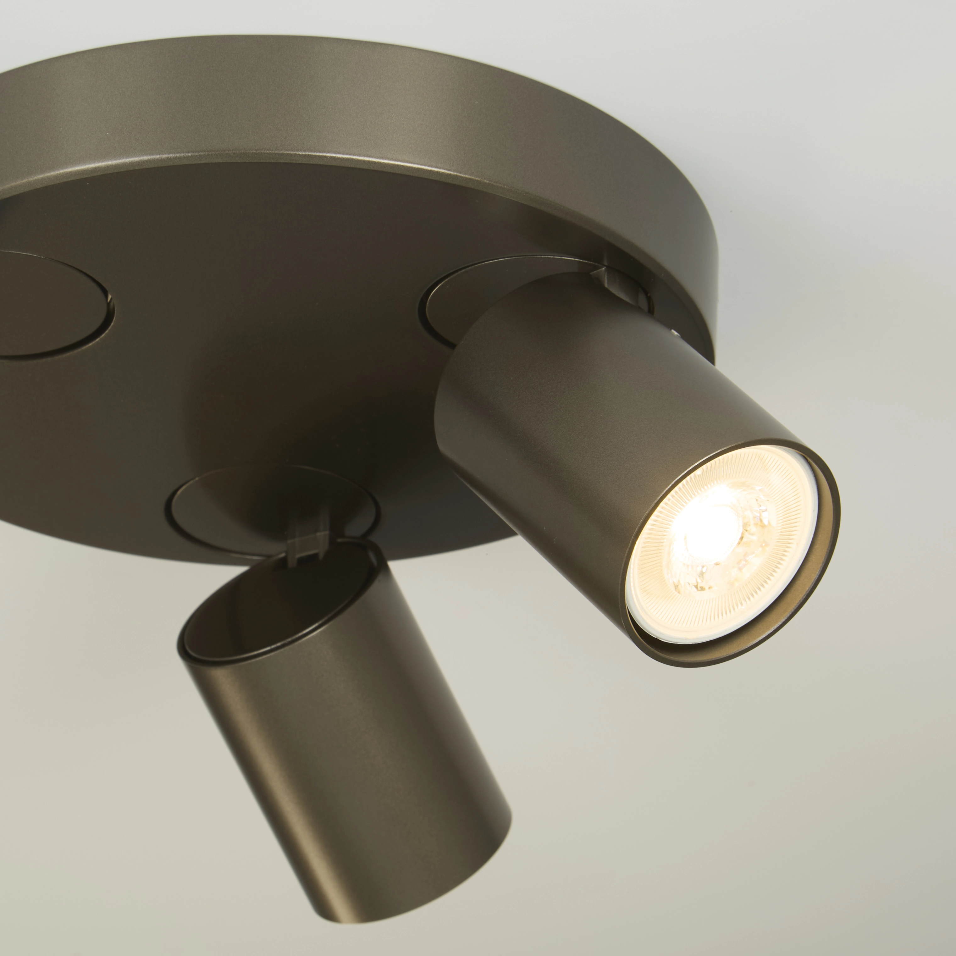 Ceiling lamp Moon 3 round bronze Lyora 5053423311852