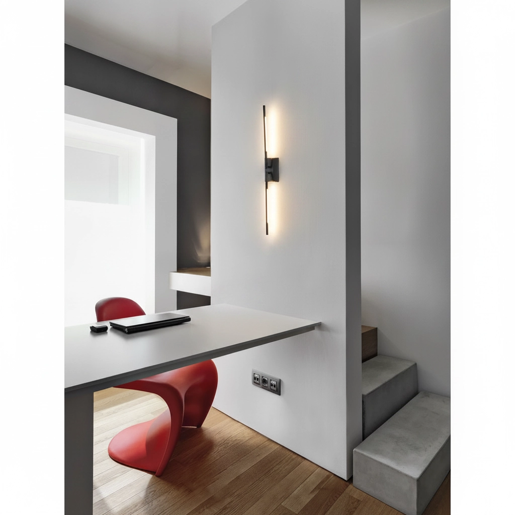 Wall lamp Raccio Black Double