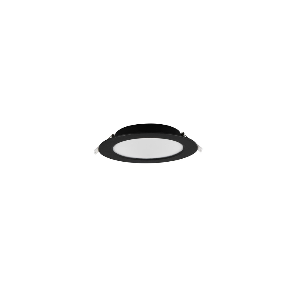 Recessed spotlight Ural black Ø 17.1cm Trio 4017807711462