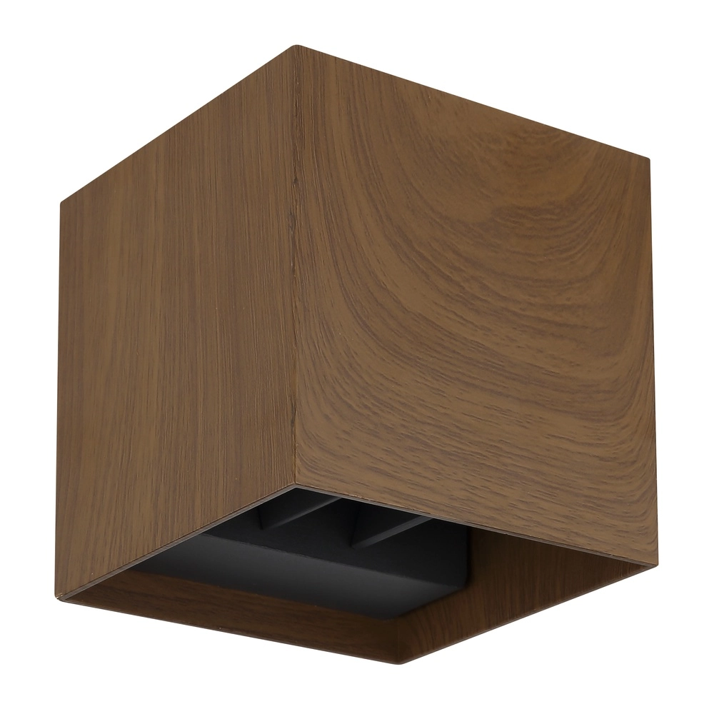Surface-mounted spot Veronika Up & Down Wood Globo 9007371442454