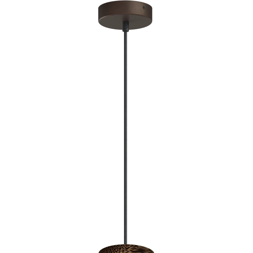 1-light pendant lamp Carta Pineapple Think-paper cocoa Ø 24cm Masterlight 8718121437545