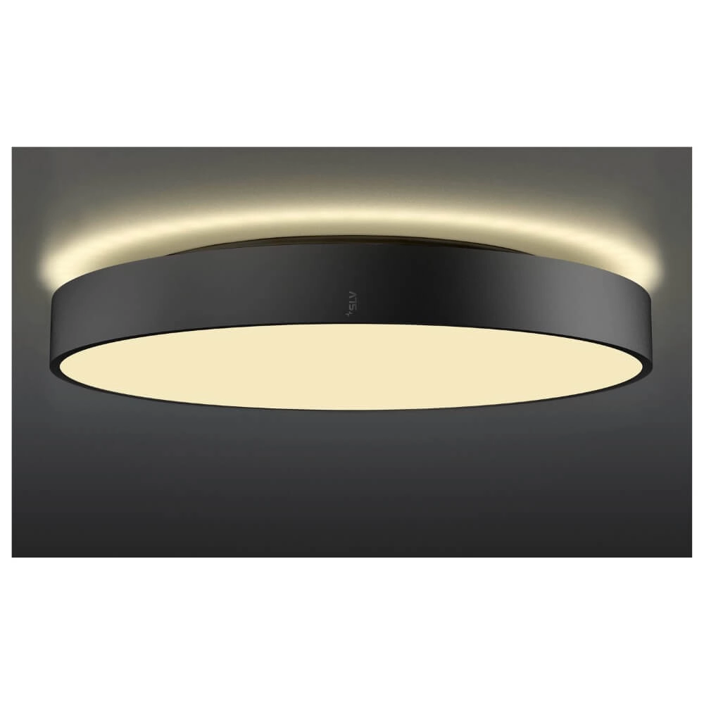 Ceiling lamp / Pendant lamp Medo Pro 60 black - CCT - 110g - Ø 60cm SLV 4024163276832