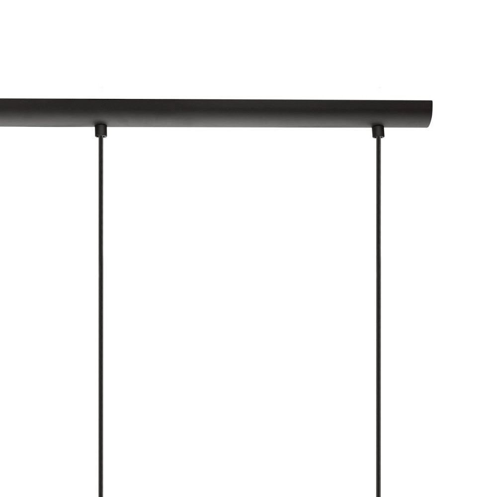 Dining room hanging lamp Roccaforte 3-light black with gold Eglo 9002759978464