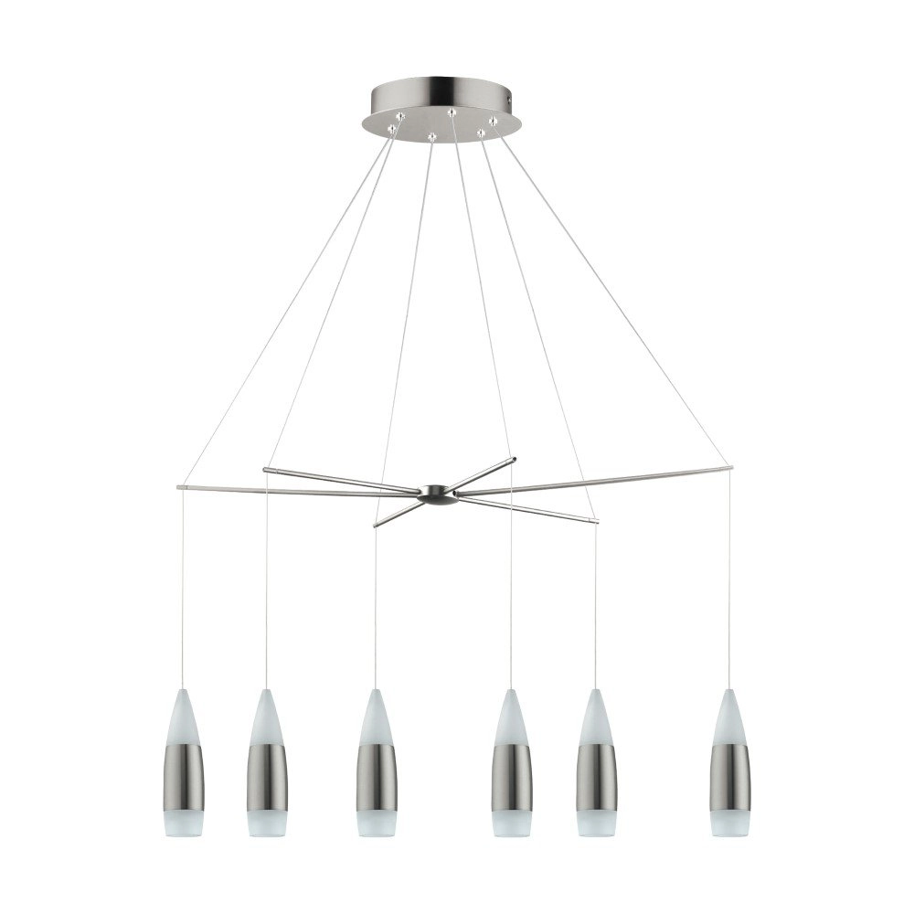Design hanging lamp Santiga 6-light Stars of Light 9002759393267