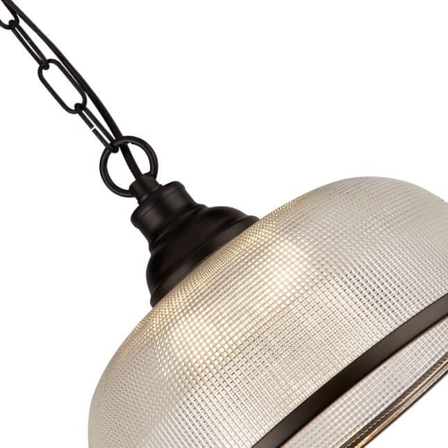 Classic pendant lamp Highworth black Searchlight 5053423206271