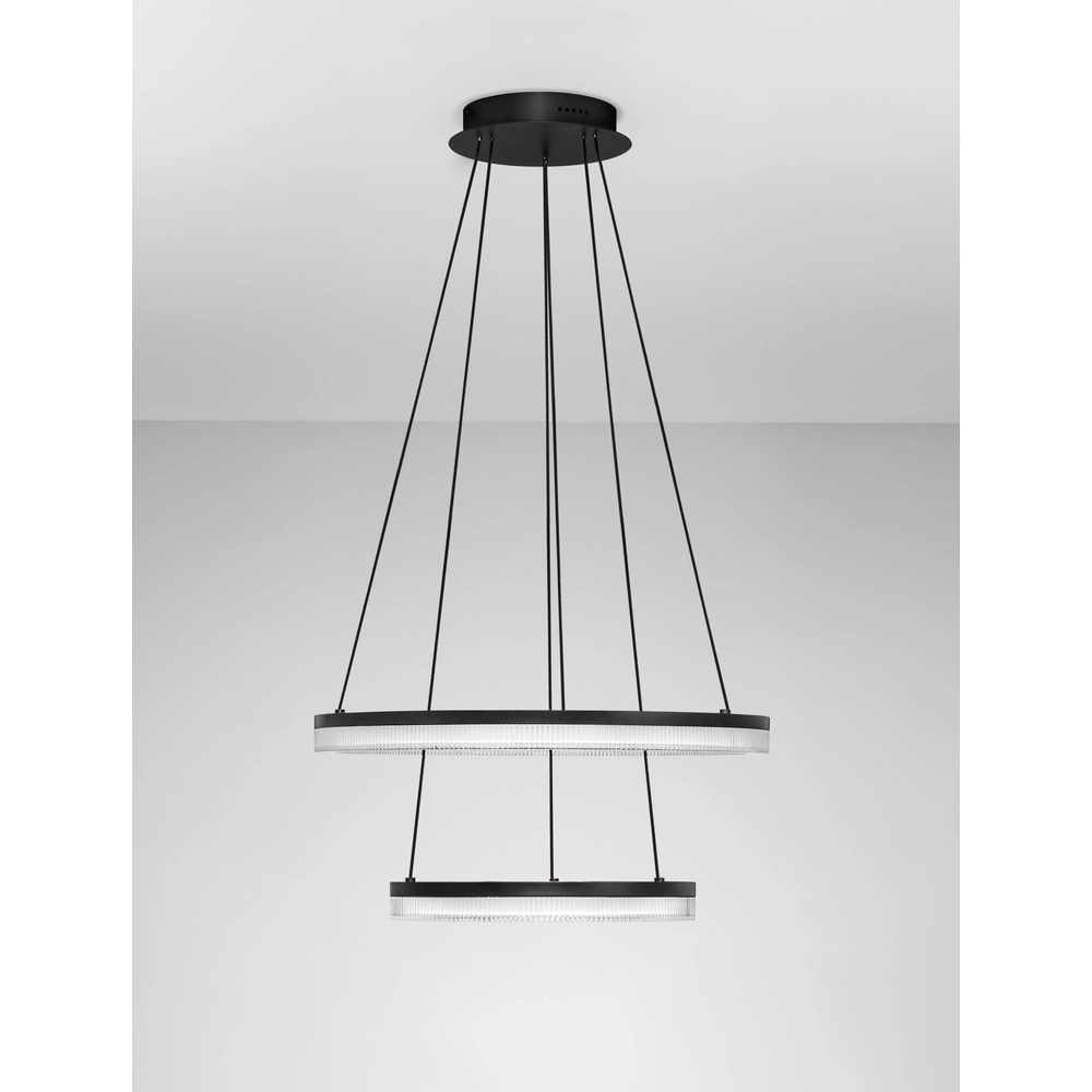 Black pendant lamp Lonela double Lyora 5212017467065