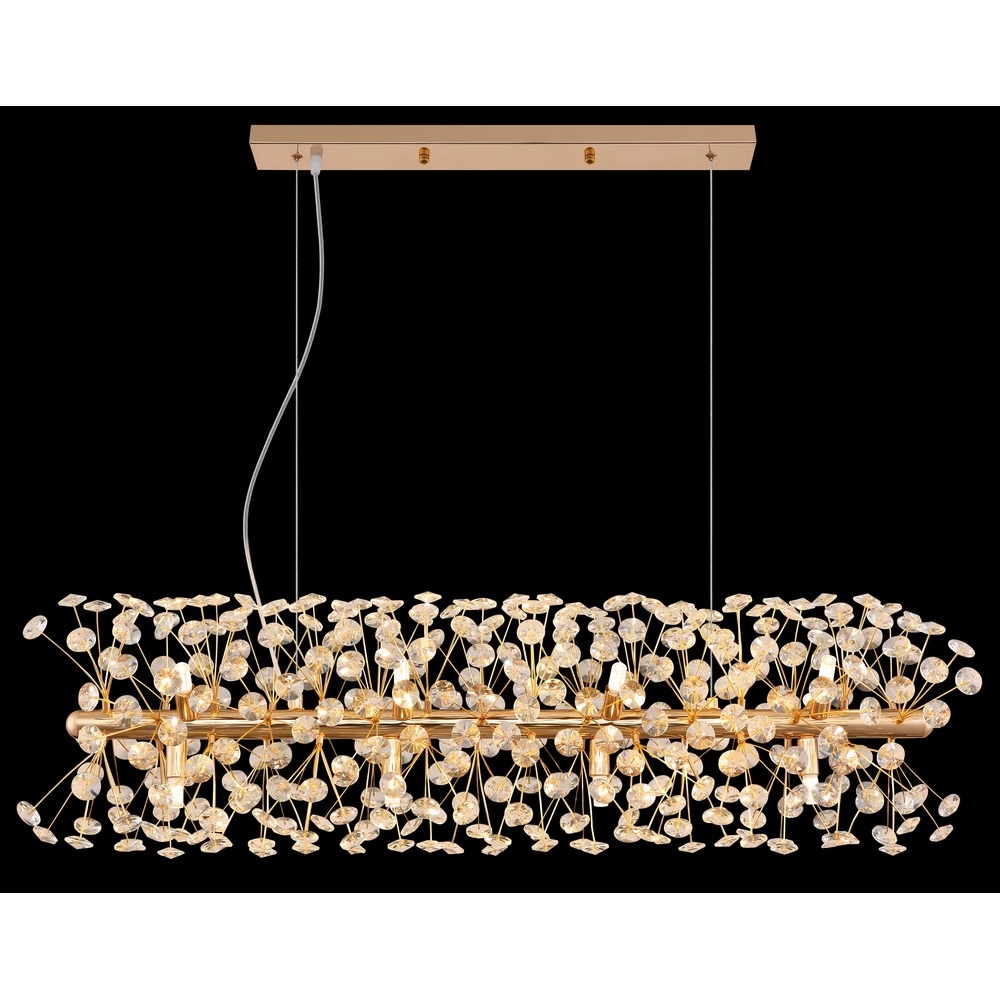 Pendant lamp Katrina gold 90cm Globo 9007371478316