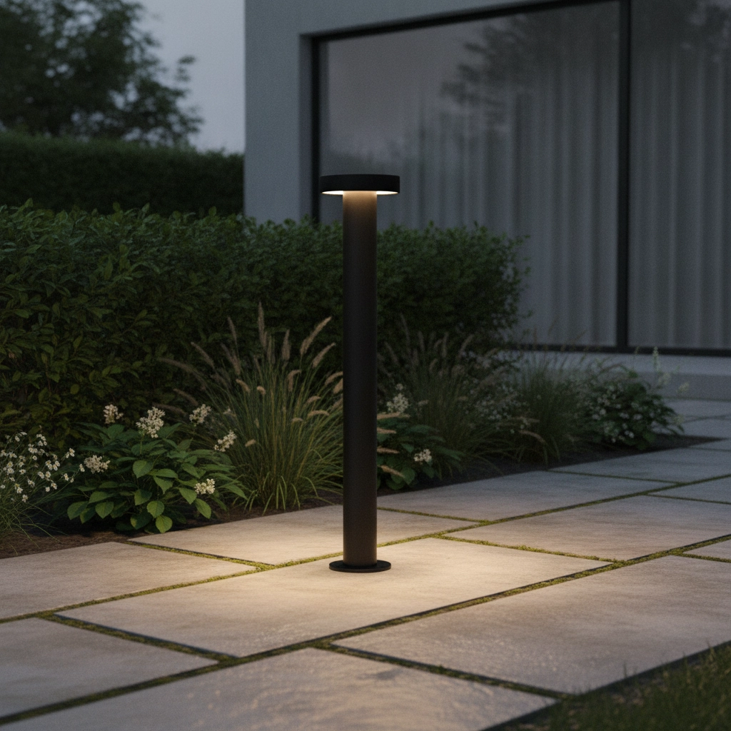 Desing garden lamp Gong black 60cm - 3000K