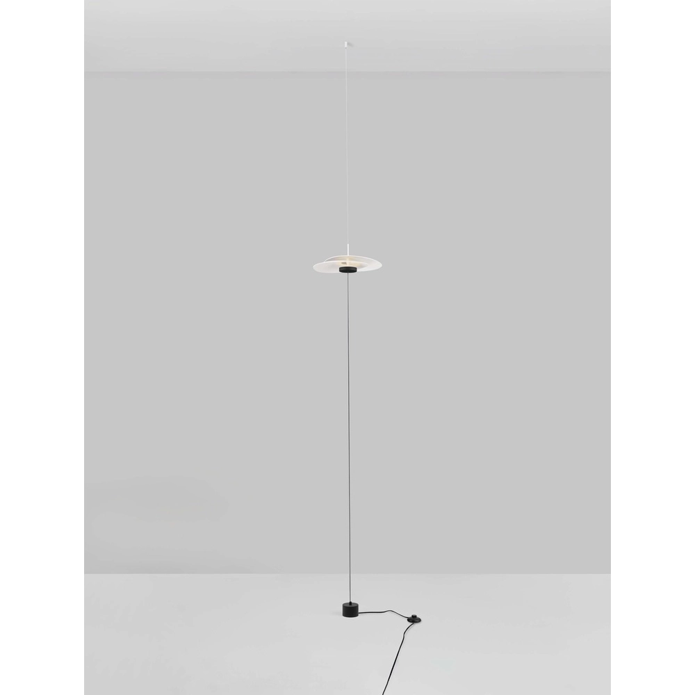 Floor lamp Olea design white Ø 35cm Lyora 5212017456953