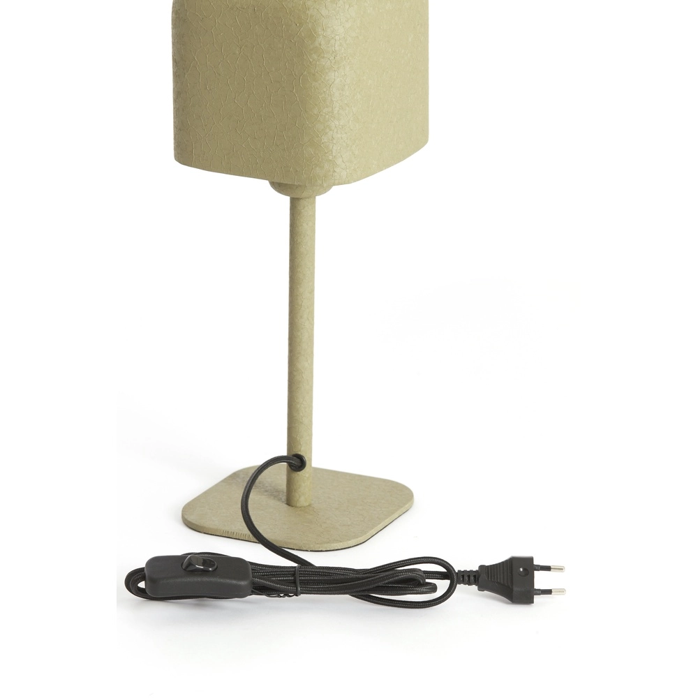Bedside Lamp Elenie 13x13cm - matte olive green Light & Living 8717807818661