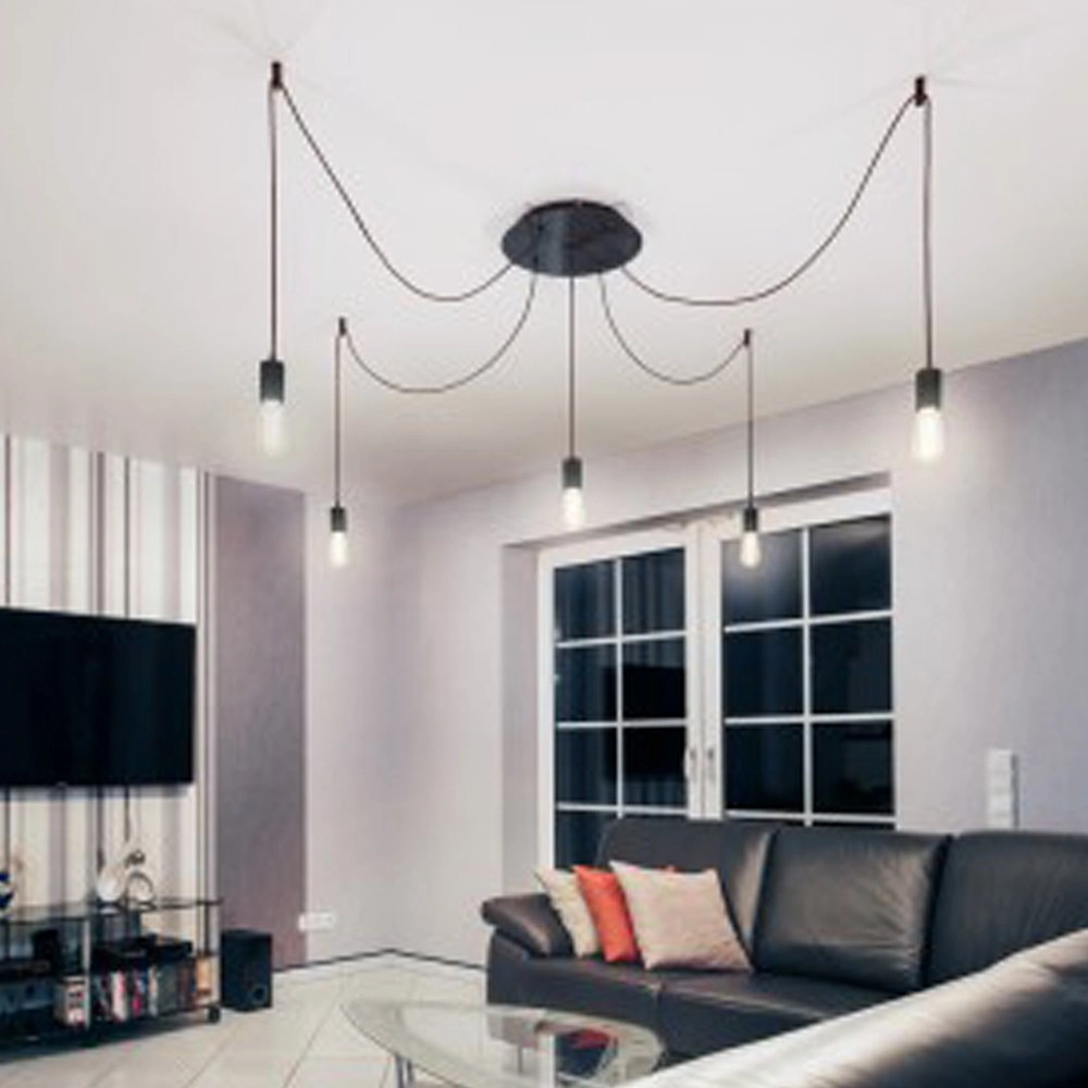Black pendant lamp Fitu SLV 4024163173841