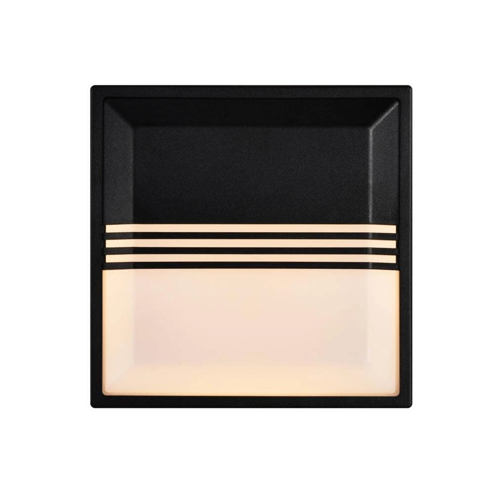 Design wall lamp Oliver black square Nordlux 5704924010996