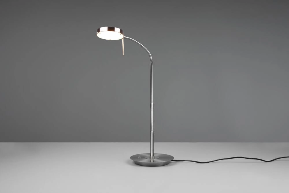 Table lamp Monza 57cm stainless steel Trio 4017807505771