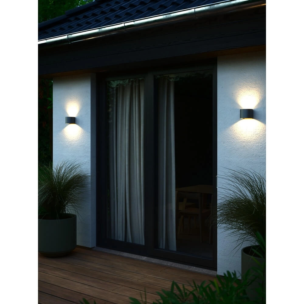 Round surface-mounted spot Milda anthracite Nordlux 5704924017742