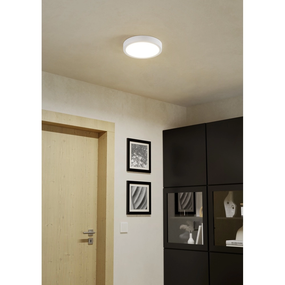 Led ceiling light Fueva 6 round - white - Ø 21,1cm Eglo 9008606330157