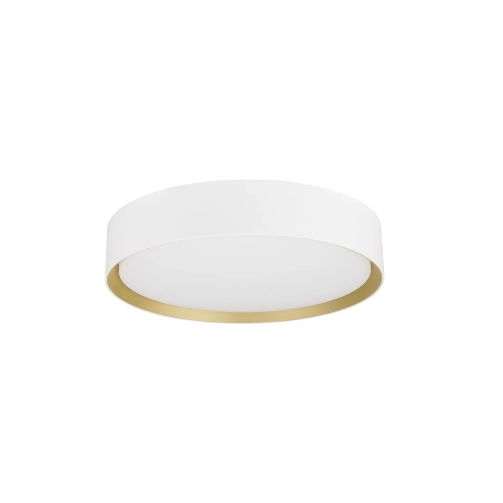 Ceiling lamp Decona Ø 30cm white with gold - 3000K/4000K SLV 4024163302975