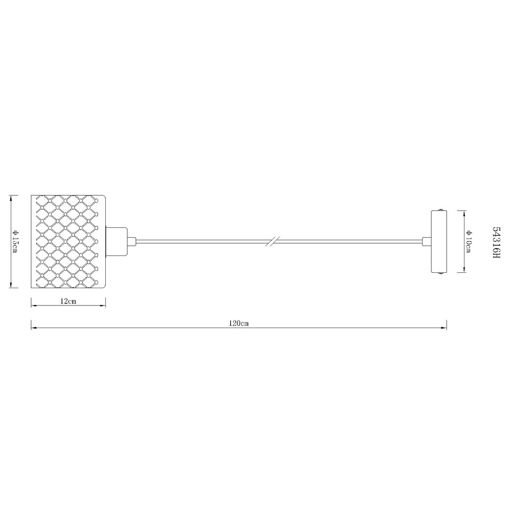 Design pendant lamp Alonso Black Globo 9007371566266