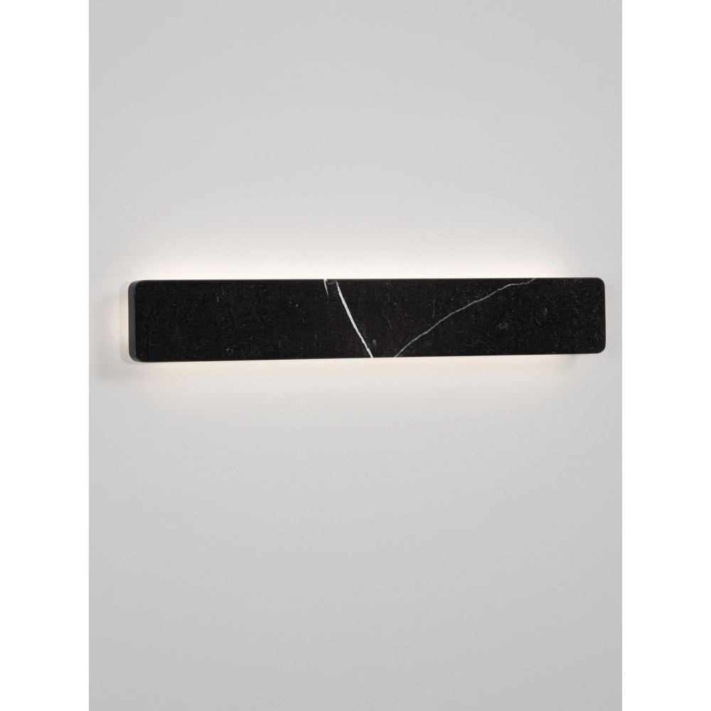 Sleek wall lamp Alyssa black marble Lyora 5212017495846