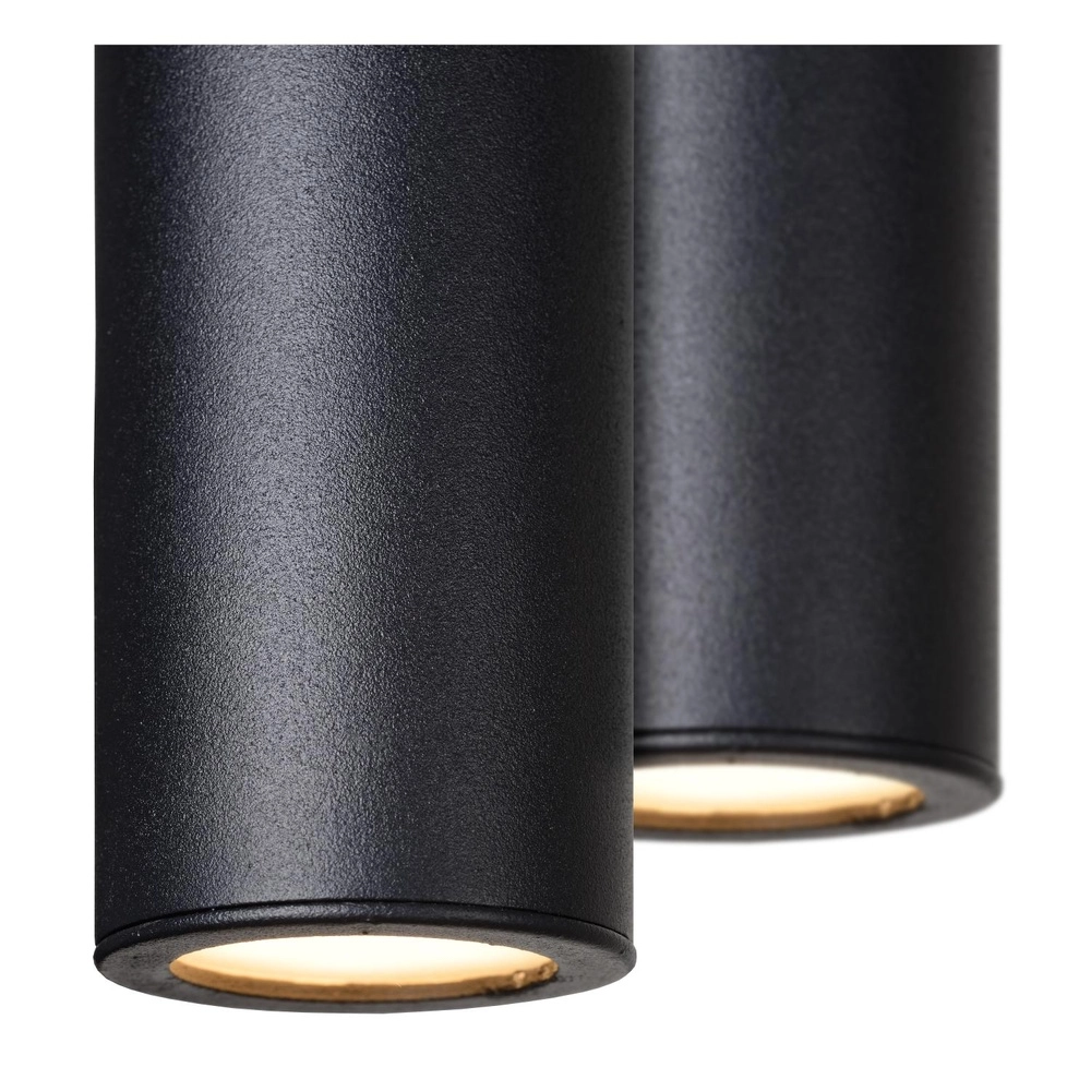 4-light pendant lamp Lorenz Design black Lucide 5411212740687