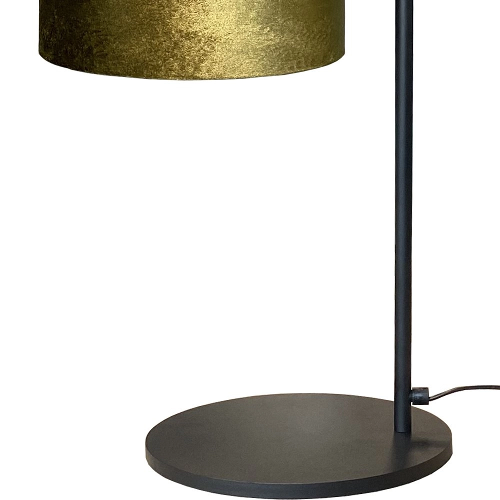 Table table lamp Venus with olive green lampshade Masterlight 8718121251271