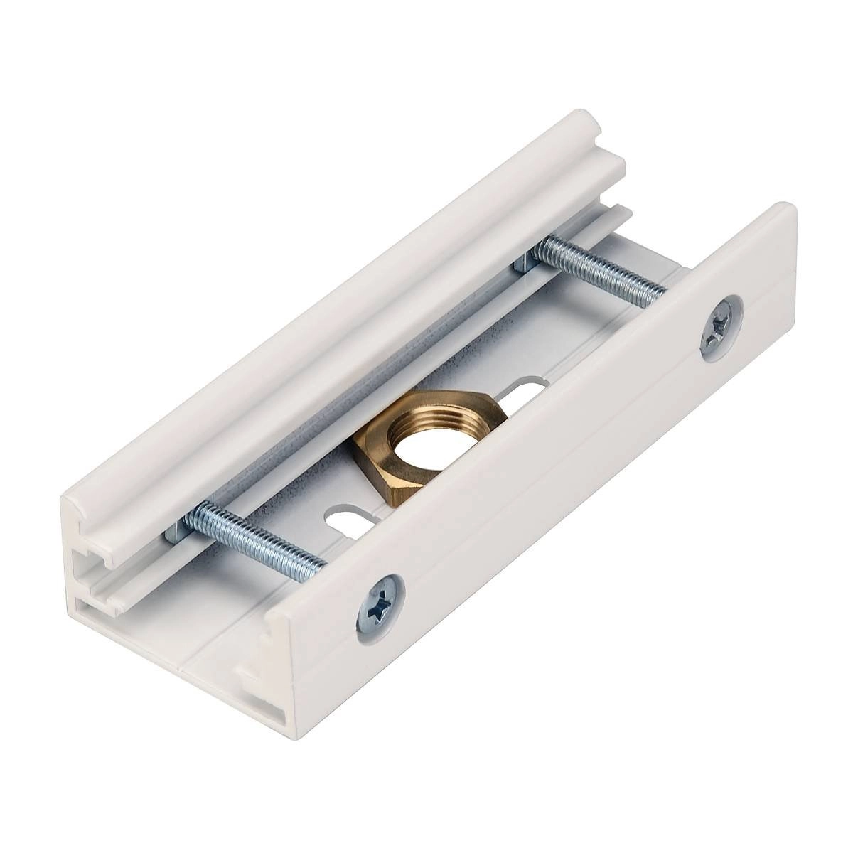 White VoegenConnector 3-Fase Rail