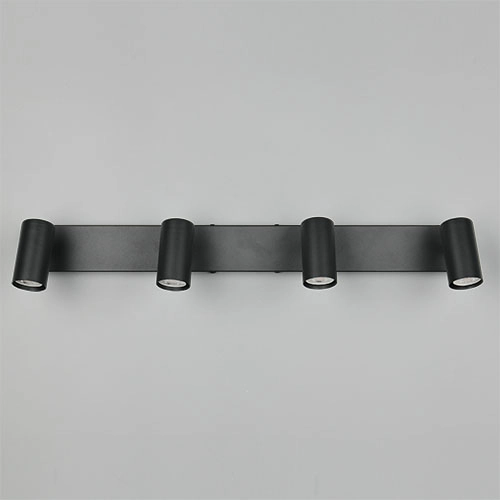 Surface-mounted spot Taryn 4-light black Trio 4017807685633