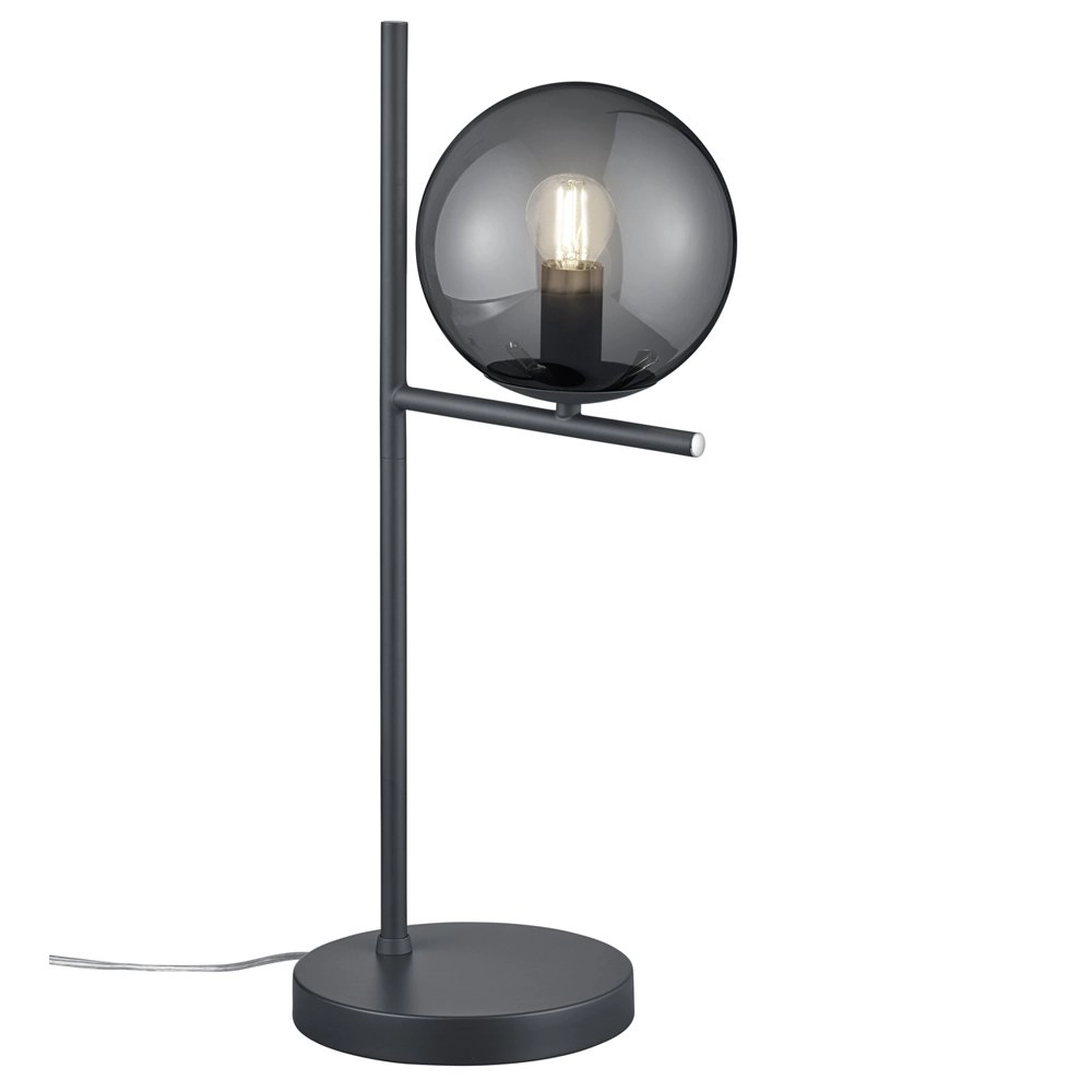 Table lamp Pure 52cm anthracite with smoke