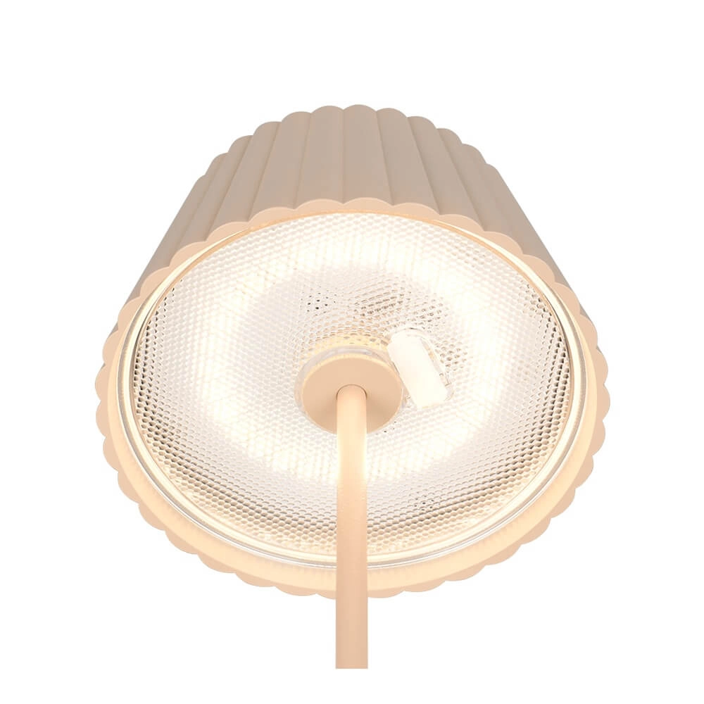 Rechargeable table lamp Suarez sandy Trio 4017807643244