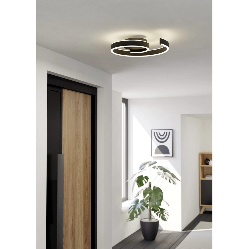 Smart ceiling light Andabaia-Z Black design Eglo 9008606358298