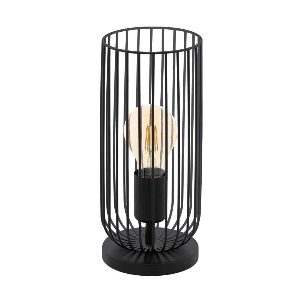 Black table lamp Roccamena
