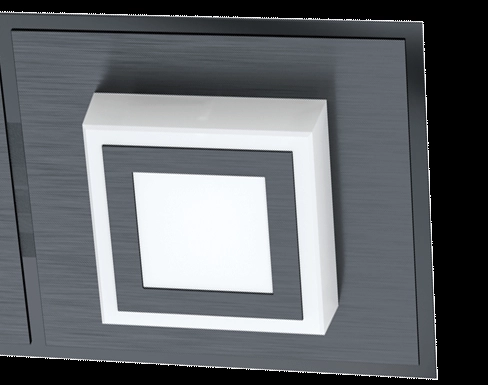 LED flush ceiling light Masiano 1 2-light black Eglo 9002759993627