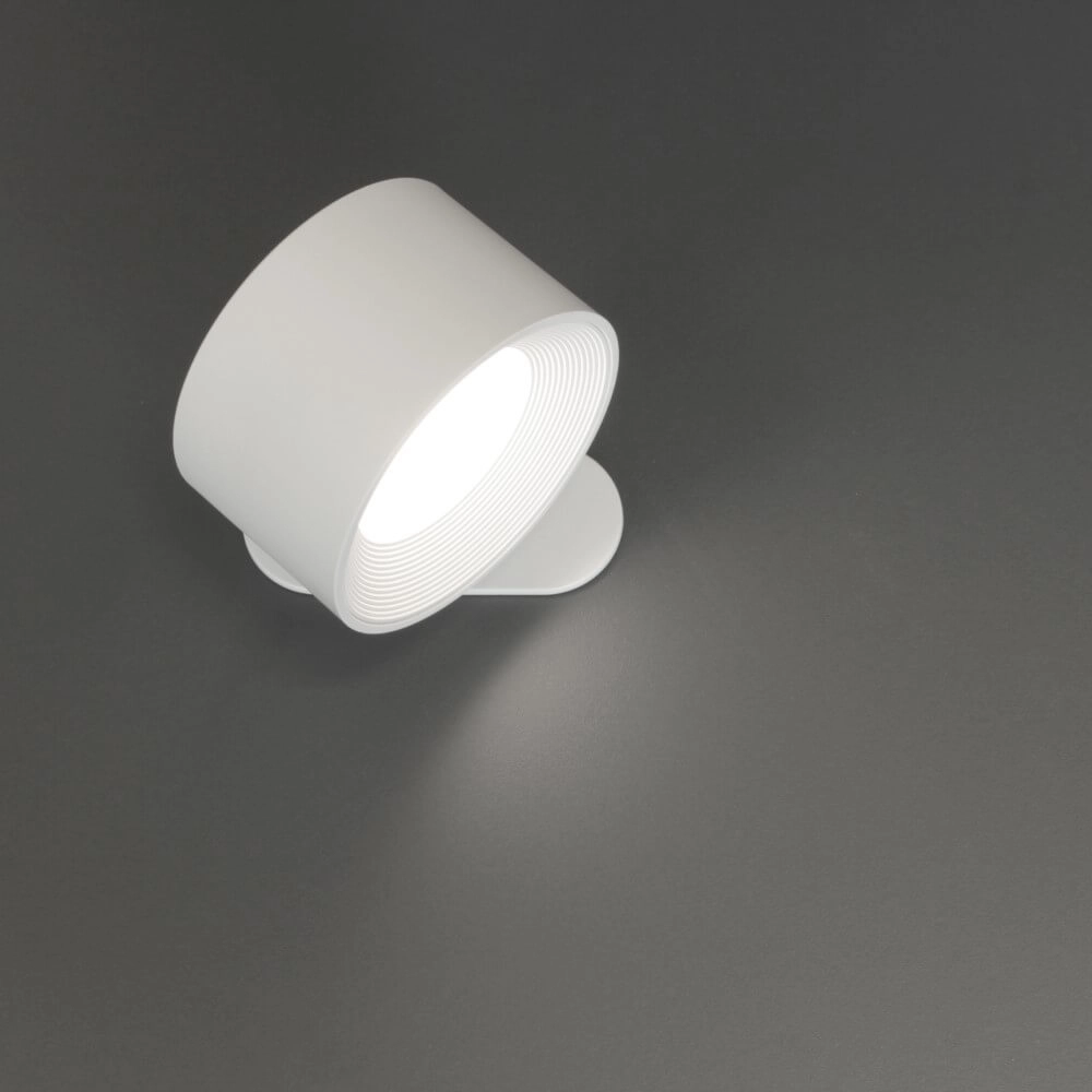 White wall lamp Magnetics design Fischer & Honsel 4052231300493