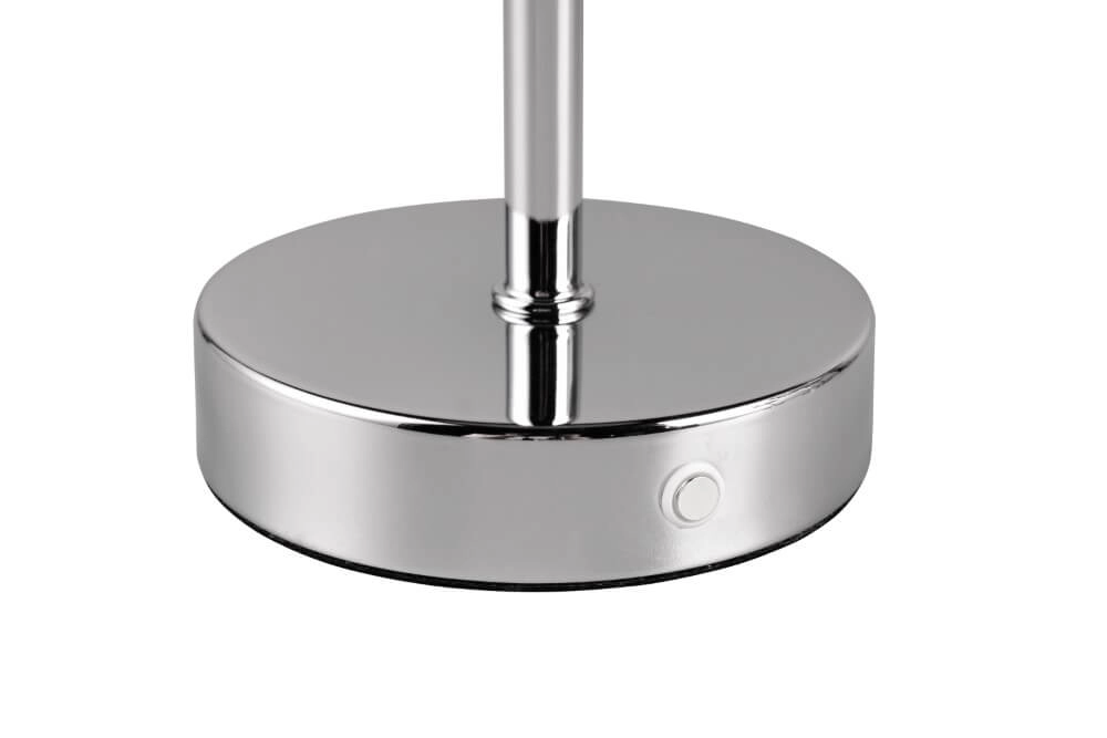 Rechargeable table lamp Jeff chromium Trio 4017807598988