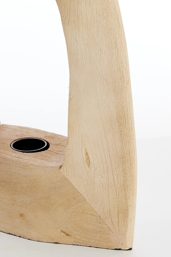 Wooden table lamp Carini 17 x 35cm Light & Living 8717807701239